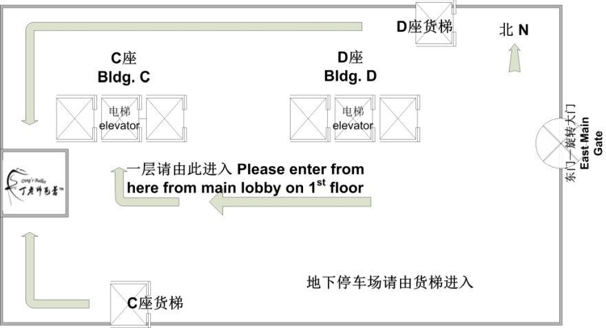 Ding's ballet lobby